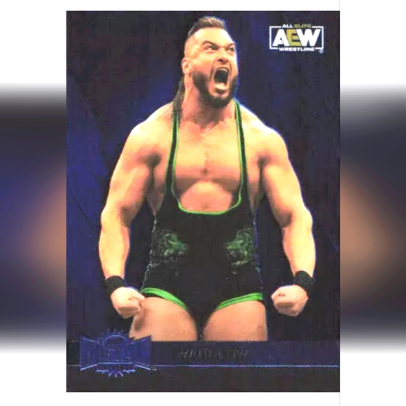 Wardlow 🔥 AEW Wrestling Trading Card 🏆 AEW Champion - Picture 1 of 2
